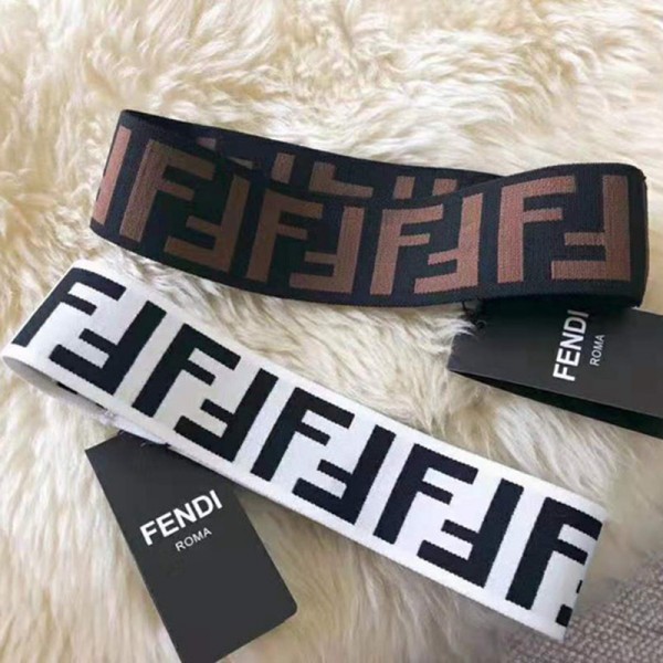 ブランド フェンディ ヘッドバンド fendi ヘアバンド 細 太 メンズ ファッション レディース 男女兼用  ユニセックス おしゃれ 潮流 アクセサリー