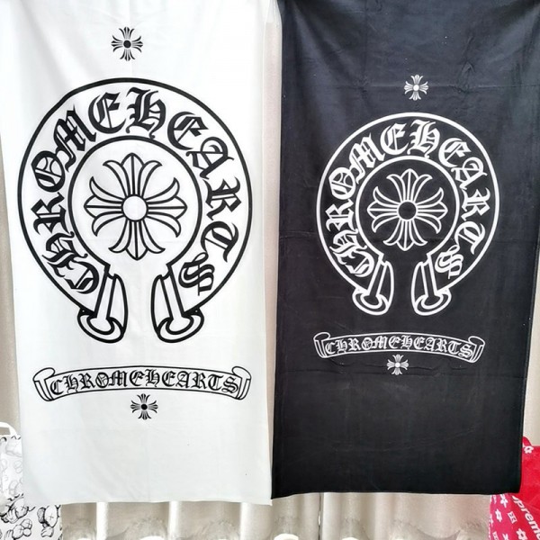 Chrome Hearts ブランド タオル 超細 ファイバー フェイスタオル プリント バスタオル ふわふわ スポーツタオル 派手柄 個性 速乾 吸水 吸汗 運動タオル メンズ愛用 クロムハーツ 家庭用 タオル お風呂 柔らかい レディース