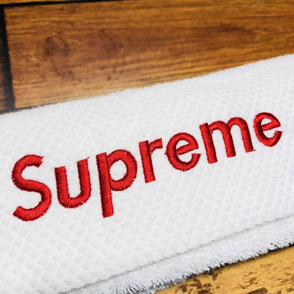 Supremeシュプリームブランド タオル 個性 学生 男女通用 超吸水 シンプルお洒落 接触冷感 吸汗速乾 タオル家庭用 コットン100％ タオル