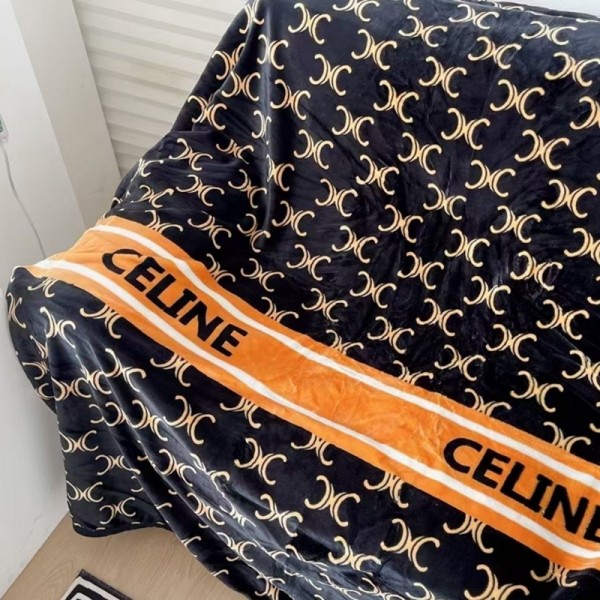 セリーヌブランド 毛布 ふわふわ 柔らか ブランケット 暖か 冬 もこもこ celine 掛け毛布 夏 エアコン毛布 冷房対策 オフィス用 車用 多用途 タオルケット