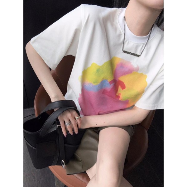 Chanel シャネルブランド親子ペアルック t シャツ おしゃれ おそろい 服 カジュアル S¬3XL レディース ゆったり 上着 トップス かわいい 半袖 親子服 親子ペア ｔシャツ ペア揃い 90¬160cm