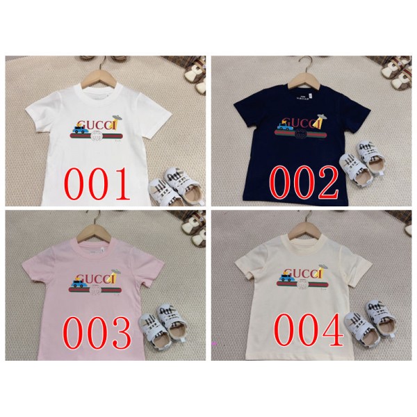 Gucci グッチブランドメンズ半袖tシャツ ハイブランド子供tシャツ 偽物 レディースメンズ 夏tシャツ ブランド かわいい20代 30代40代 ペアルック tシャツ 激安 パロディ