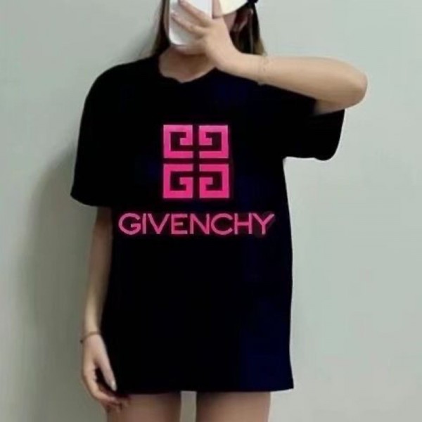 Givenchy ジバンシィブランドペア揃いtシャツカットソー コピーハイブランドキッズ半袖tシャツ男女兼用ブランド親子服 コピー 激安屋20代 30代40代tシャツ 激安パロディ