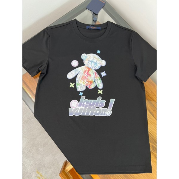 ハイブランドLv ルイヴィトン親子tシャツ夏 ブランド キッズ半袖tシャツ ブランドペア揃いtシャツ オーバーサイズ 大人の上質Tシャツ レディース メンズ
