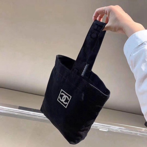 chanel ブランド トートバッグ キャンバスバッグ レディース 大容量 バッグ シャネル お弁当バッグ ハンドバッグ バッグ トート・エコバッグ おしゃれ カバン 黒白2色