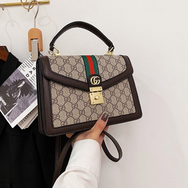 人気 ブランド グッチ ショルダーバッグ レディース 高級PUレザー gucci 流行り ハンドバッグ 斜めがけバッグ 大容量 2way 上質金具 カラーブロッキング鞄 高品質 プレゼント激安