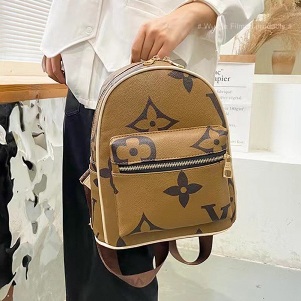 ハイブランド ルイヴィトン鞄 LV ショルダーバッグ 経典モノグラム リュックサック 高品質 バックパック パソコンリュック 軽量 人気 カジュアル スポーツ 通勤 PUレザーバッグ 耐久性