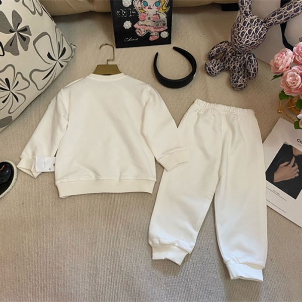 Moncler モンクレールブランドキッズ スウェット 上下セット パジャマ 裏起毛 長袖 長ズボン 73~100cm ルームウェア 部屋着 ベービースポーツウェア ゆったり 人気 カジュアル 普段着 通学 通園