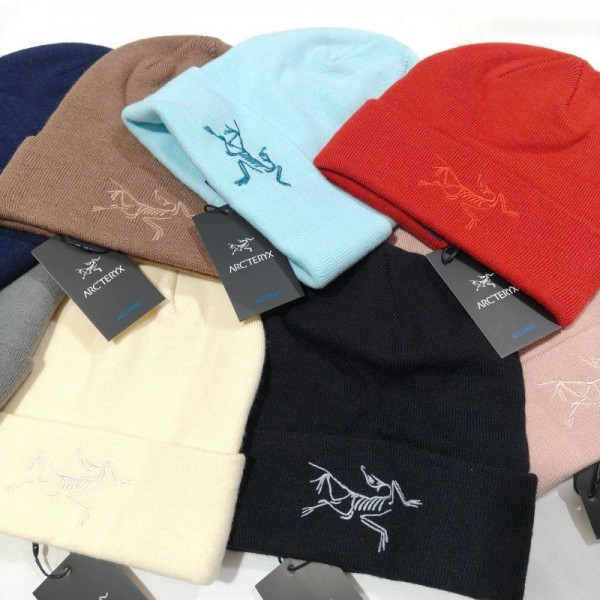 ARC'TERYX アークテリクスハイブランド ニット帽 無地ビーニー 秋冬用 ニットキャップ ランニングキャップ ヘルメットインナーキャップ オールシーズン シンプル 春 綿 帽子