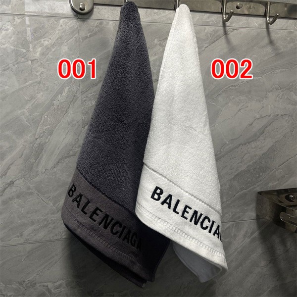 バレンシアガ Balenciaga ブランドスポーツタオル メンズブランドヘアドライタオル ハンドタオル 耐洗濯ハイブランド タオル ギフトタオルブランド 人気 女性 34 * 74cm