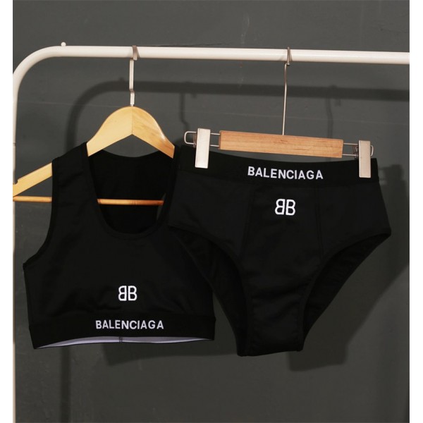 Balenciaga バレンシアガ ビキニ 水着 レディース夏ブランド 三角ビキニ レディース フェンディ スイムドレス 水着 温泉 水泳 休暇 三角ビキニ ホルターネック型 S - XL