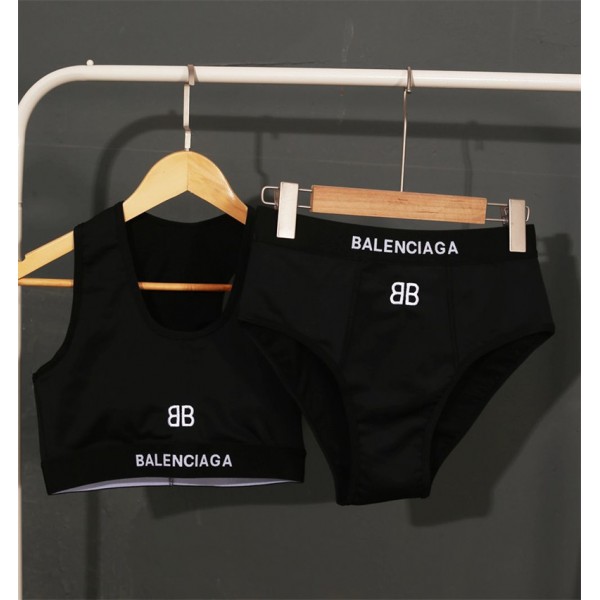 Balenciaga バレンシアガ ビキニ 水着 レディース夏ブランド 三角ビキニ レディース フェンディ スイムドレス 水着 温泉 水泳 休暇 三角ビキニ ホルターネック型 S - XL