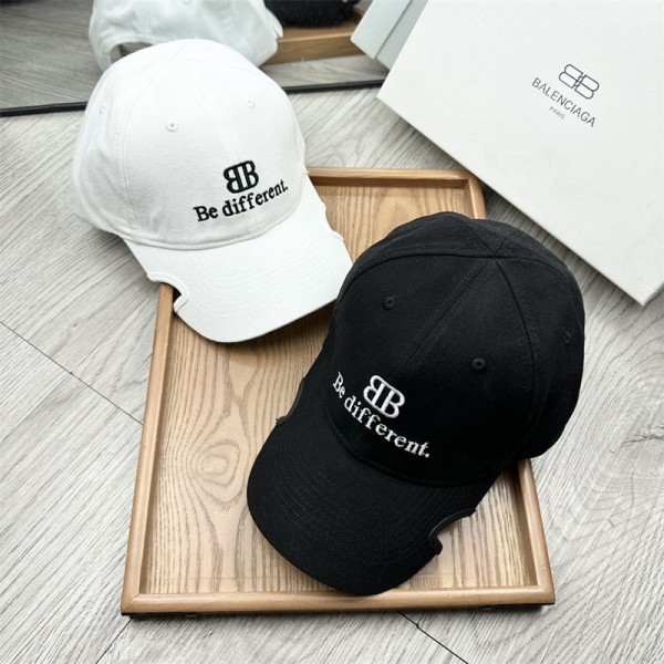 バレンシアガ キャップ メンズ コットン100% 帽子 BALENCIAGA ベースボールキャップ シンプル 野球帽 日よけ 紫外線対策 カジュアル ランニング 登山 釣り ゴルフ 運転 アウトドアなどに 調節可能