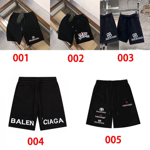 バレンシアガ ショートパンツ メンズ Balenciaga ハーフパンツ 短パン 登山 スポーツ アウトドア 半ズボン 5分丈 トレッキング S - 3XL 作業着 通気速乾 ウエストゴム 調整紐 シンプル オシャレ ポケット付き ボトムス おしゃれ