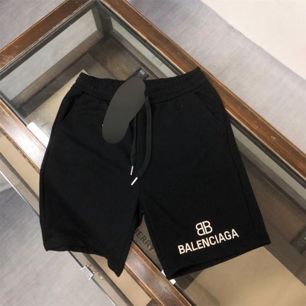 バレンシアガ ショートパンツ メンズ Balenciaga ハーフパンツ 短パン 登山 スポーツ アウトドア 半ズボン 5分丈 トレッキング S - 3XL 作業着 通気速乾 ウエストゴム 調整紐 シンプル オシャレ ポケット付き ボトムス おしゃれ