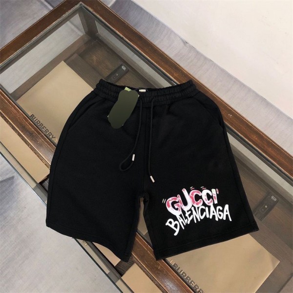 バレンシアガ ショートパンツ メンズ Balenciaga ハーフパンツ 短パン 登山 スポーツ アウトドア 半ズボン 5分丈 トレッキング S - 3XL 作業着 通気速乾 ウエストゴム 調整紐 シンプル オシャレ ポケット付き ボトムス おしゃれ