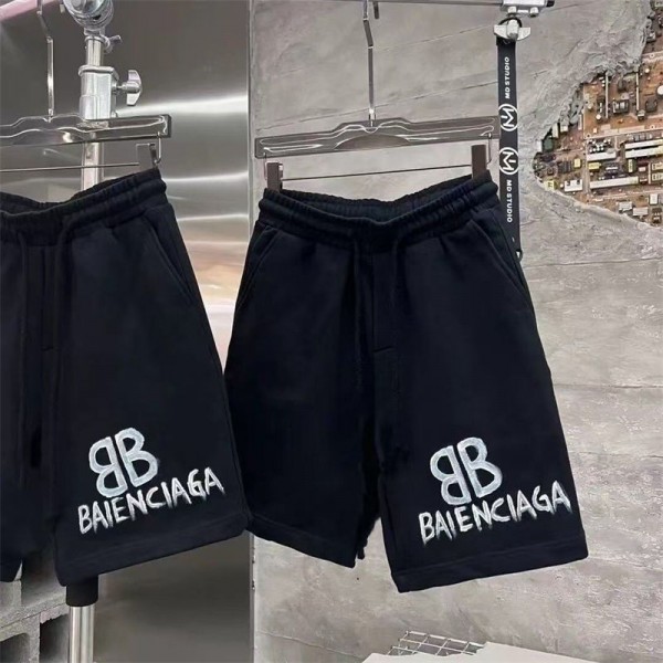 バレンシアガ ショートパンツ メンズ Balenciaga ハーフパンツ 短パン 登山 スポーツ アウトドア 半ズボン 5分丈 トレッキング S - 3XL 作業着 通気速乾 ウエストゴム 調整紐 シンプル オシャレ ポケット付き ボトムス おしゃれ