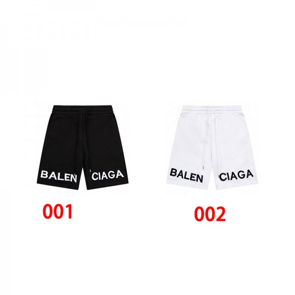 ブランドBalenciaga 夏服 パンツ メンズ スポーツパンツ バレンシアガ ショートカーゴパンツ 快適 かっこいい カジュアル ハーフパンツ プリント柄 メンズ半ズボン速乾 5分丈パンツ M - 5XL