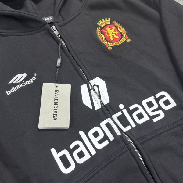 ブランド Balenciaga バレンシアガ パーカー メンズ ジップパーカー 秋服 S - XL フード付き ジップアップパーカー ジャージ ストリート系 トップス スウェット 長袖 上着 大きいサイズ かっこいい フード付きトレーナー 春 秋 冬