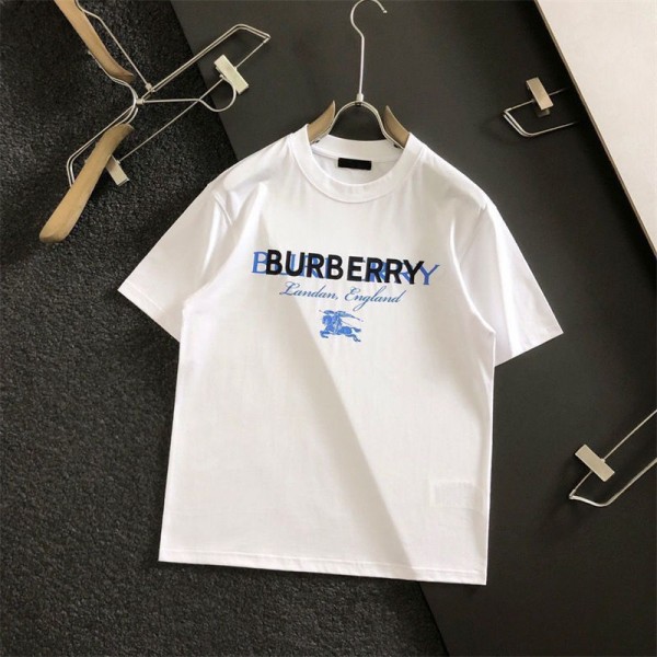 Burberry バーバリーブランド半袖tシャツブランドtシャツ高品質ブランド 服 コピー 激安屋Tシャツカットソーペアカップル S - 3XL