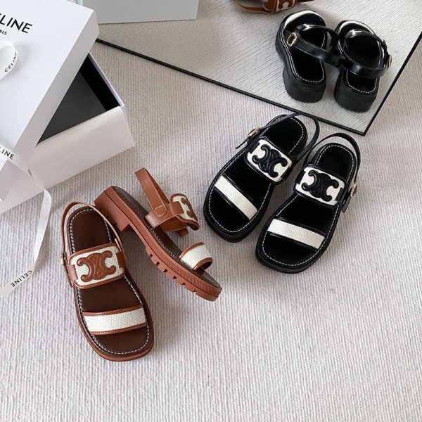 CELINE セリーヌ サンダル レディース 歩きやすい ナースサンダル 美脚 ファッション サンダル カジュアルサンダル おしゃれ 柔らかい ビーチサンダル 痩せ