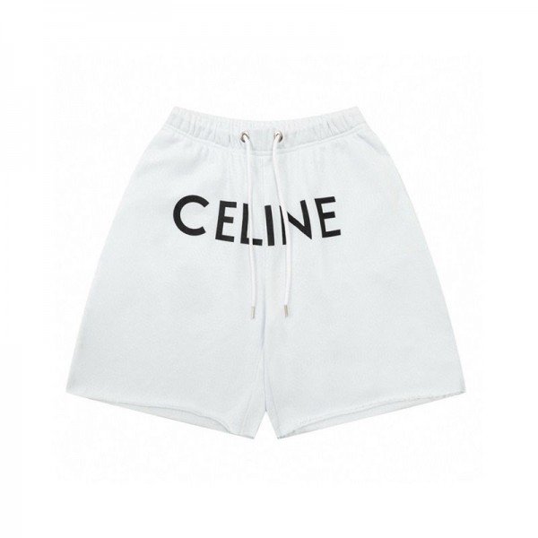 セリーヌ ショートパンツ男性用 通気性 Celine ブランドスポーツショーツ 速乾性 ドライ M - 4XL 調節可能 フィットネスパンツ ランニングパンツ バスケットボール、ジョギング