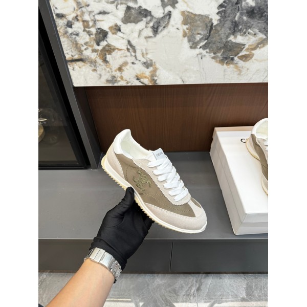 CELINE セリーヌハイブランドスニーカー レディース おしゃれ かわいい カジュアルシューズ 合わせやすい 軽量レディース 靴 スニーカー コートスニーカー スリッポン 精緻 225~250cm