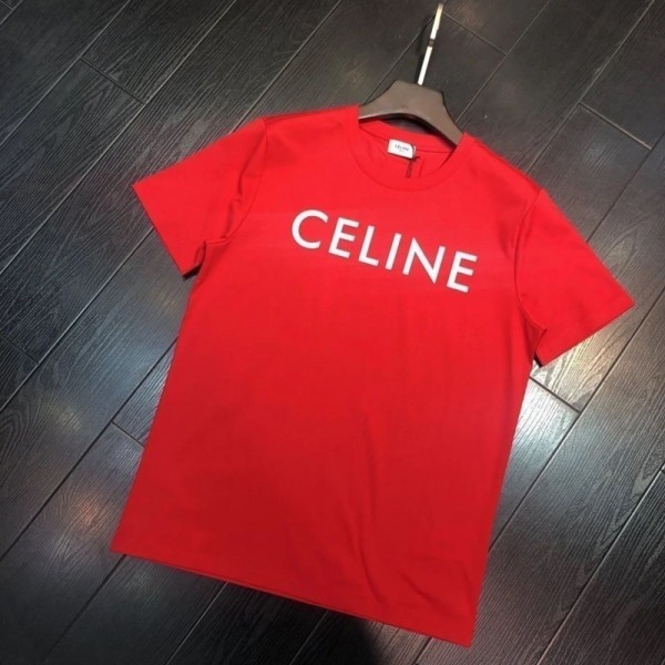 CELINE セリーヌブランドTシャツ セット メンズ 半袖 綿100% tシャツ 新デザイン プリント 大きいサイズ 上着 生地 クルーネック トップス 柔らかい UVカット 男女兼用 夏服 S-5XL