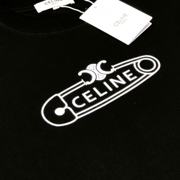 CELINE セリーヌブランド半袖tシャツハイブランドtシャツ偽物レディースメンズTシャツカットソーペアカップルtシャツ ユニセック ブランド