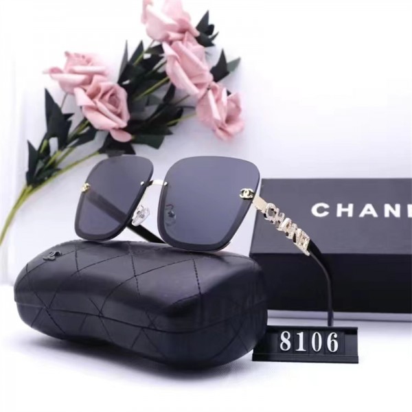 シャネル サングラス ブランド CHANEL UVカット サングラス 紫外線カット エレガント レディース サングラス 軽量 カット 日焼け防止 サングラス 釣り ラージフレームサングラス  旅行 運転 偏光 男女兼用