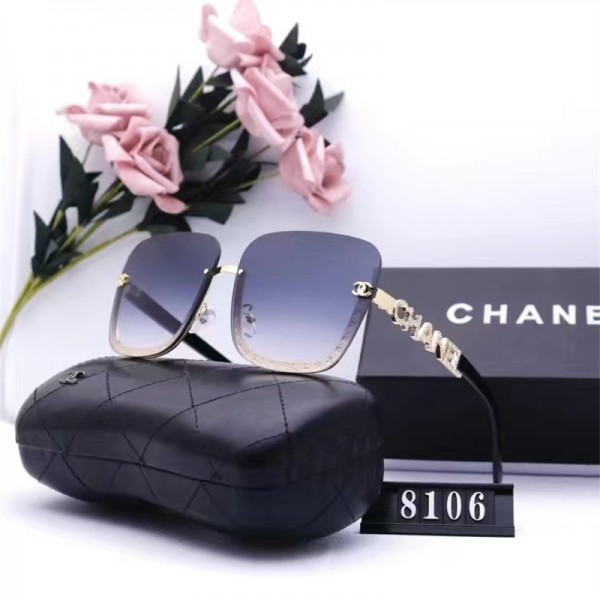 シャネル サングラス ブランド CHANEL UVカット サングラス 紫外線カット エレガント レディース サングラス 軽量 カット 日焼け防止 サングラス 釣り ラージフレームサングラス  旅行 運転 偏光 男女兼用