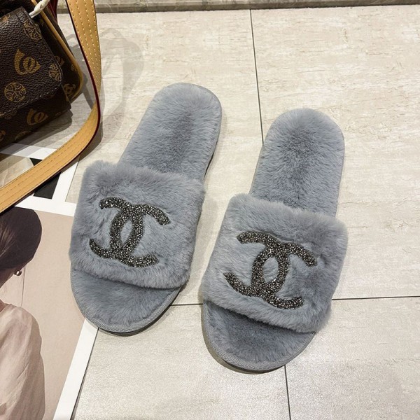 Chanel シャネルブランド スリッパ レディース お出かけ用サンダルブランド室内スリッパ シャワー バス トイレ ベランダ用メンズ向けスリッパ夏履きやすいブランド ローファースリッパ 軽量