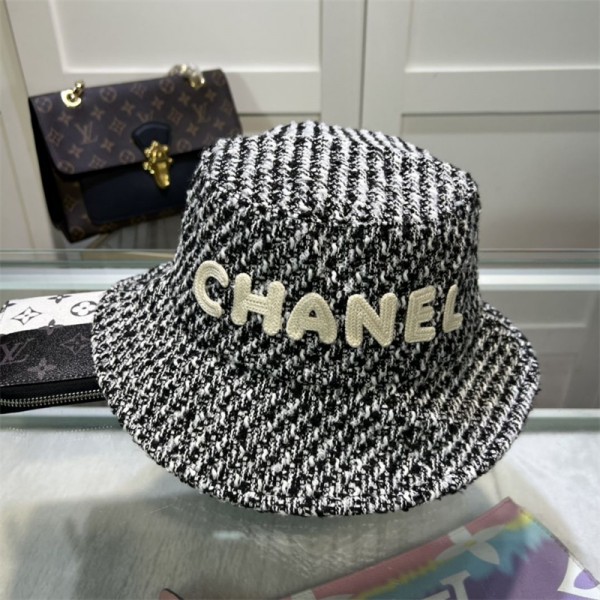 シャネル Chanel 帽子 冬 キャップ 魚師帽子 ファション 暖か お洒落 シンプル モノグラム