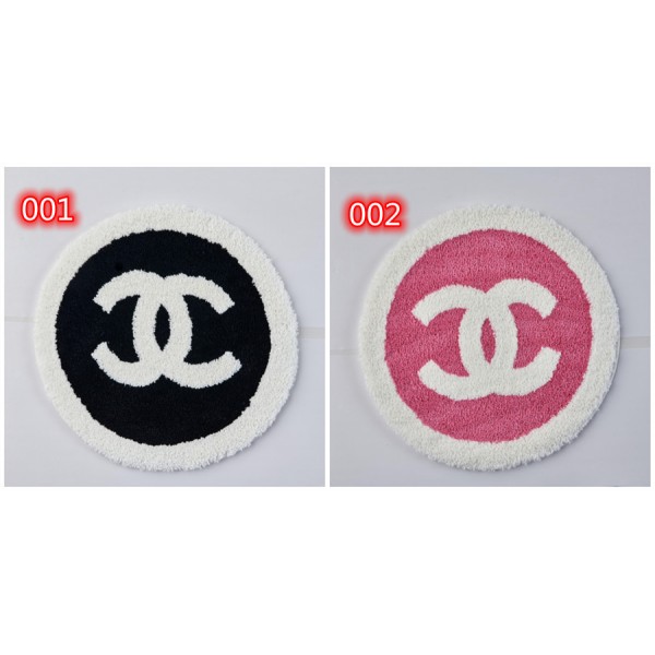 Chanel シャネルオシャレ 玄関マット ブランド大幅応接間ラグ 洗えるハイブランド室内マット滑り止め 部屋マット カーペット 消音 抗菌