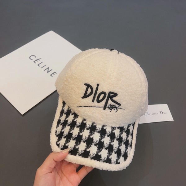 Chanelシャネル Dior ディオール キャップ 秋冬 暖かい モノグラム 人気 メンズ女性