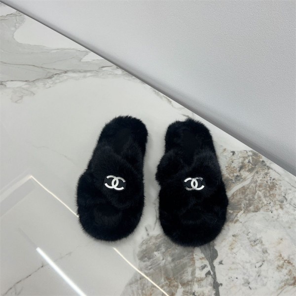 Chanel シャネルファッション室内履き春夏可愛い カジュアルシューズ 激安ブランド室内スリッパ シャワー バス トイレ ベランダ用ブランド ローファースリッパ 軽量