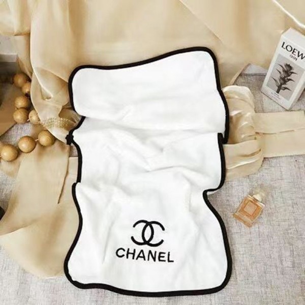 Chanel シャネルビーチバスタオル 激安ブランドスポーツタオル メンズ ハイブランド多用途タオルハイブランド タオル ギフト