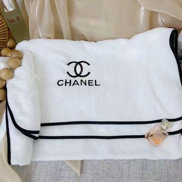 Chanel シャネルビーチバスタオル 激安ブランドスポーツタオル メンズ ハイブランド多用途タオルハイブランド タオル ギフト