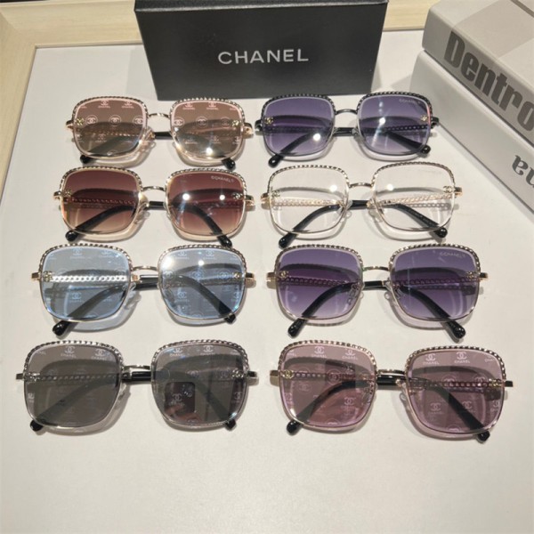 Chanel シャネル男女 おしゃれ サングラス激安 小顔ハイブランド サングラス 20代 30代 40代 レディース メンズ紫外線カット 偏光サングラス メガネメンズ レディースサングラスブランド 安い