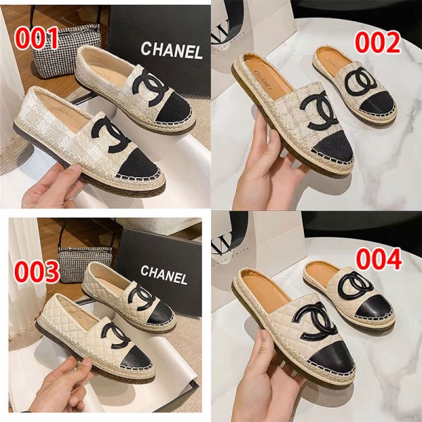 シャネルオフィス靴 ローヒール モカシン ドライビングシューズ Chanel ローファー レディース パンプス 黒 ぺたんこ 痛くないレザースリッパ ルームシューズ 高級 室内履き 汚れにくい 水拭き 静音 滑り止め 業務用 来客用 携帯用 オールシーズン