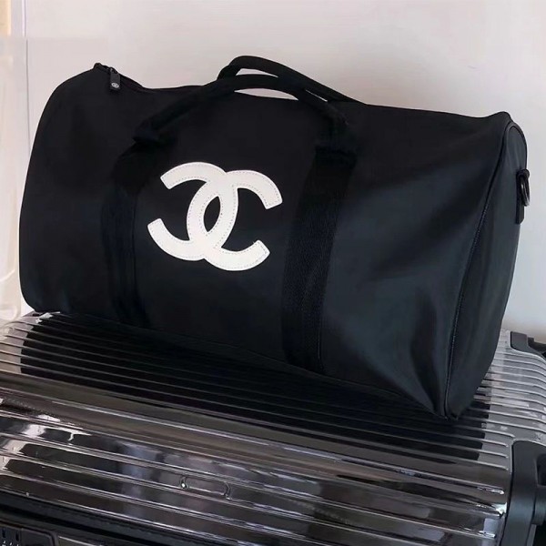 Chanel シャネルハイブランドバッグボストンバッグ リュック 大容量 3WAY 旅行バッグ ショルダーバッグ スポーツバッグ 2タイプロゴ 筆記体 正規体 ベルド取り外せる 大型 収納