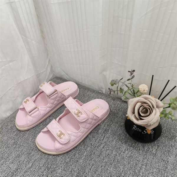シャネルスリッパ ルームシューズ Chanel ビーチシューズ かかとなし レディース ミュール 厚底 柔らかいおしゃれ 疲れない 軽量 通気性 お出かけ 美脚 日常 室外 室内 海辺 