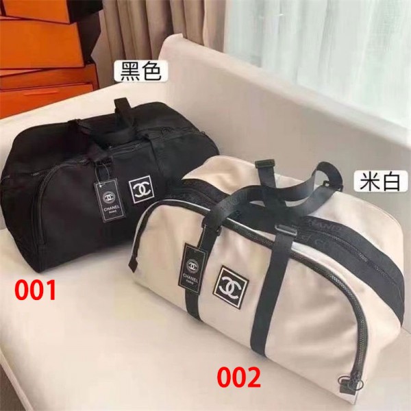 Chanel シャネルブランド旅行バッグ 大容量 3WAY キャリーバッグ ボストンバッグ 旅行カバン 折り畳み 軽量 トラベルバッグ おしゃれ トートバッグ 2泊3日 男女兼用 旅行 出張