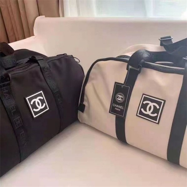 Chanel シャネルブランド旅行バッグ 大容量 3WAY キャリーバッグ ボストンバッグ 旅行カバン 折り畳み 軽量 トラベルバッグ おしゃれ トートバッグ 2泊3日 男女兼用 旅行 出張