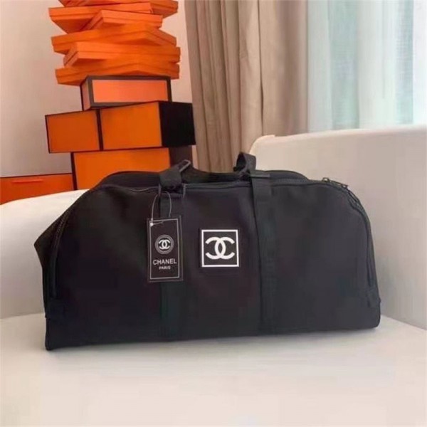 Chanel シャネルブランド旅行バッグ 大容量 3WAY キャリーバッグ ボストンバッグ 旅行カバン 折り畳み 軽量 トラベルバッグ おしゃれ トートバッグ 2泊3日 男女兼用 旅行 出張