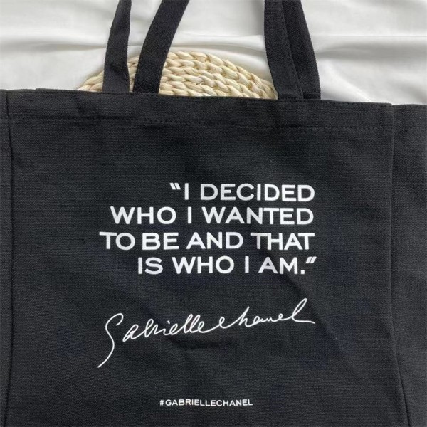 Chanel シャネルハイブランドトートバック キャンバス A4 大容量 トートバック帆布 トートバッグ 肩掛けバッグ プリント柄 キャンパストート帆布 男女兼用 通勤通学 旅行用