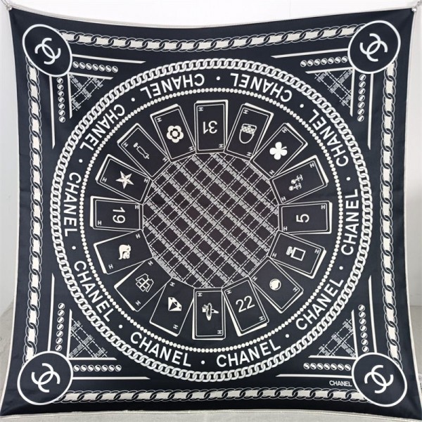 Chanel シャネルメンズ 大判ショール 暖かい春秋 スカーフ ファッション 使い心地よい肌に優しい ブランドショール男女兼用 リバーシブルマフラー 肩掛け