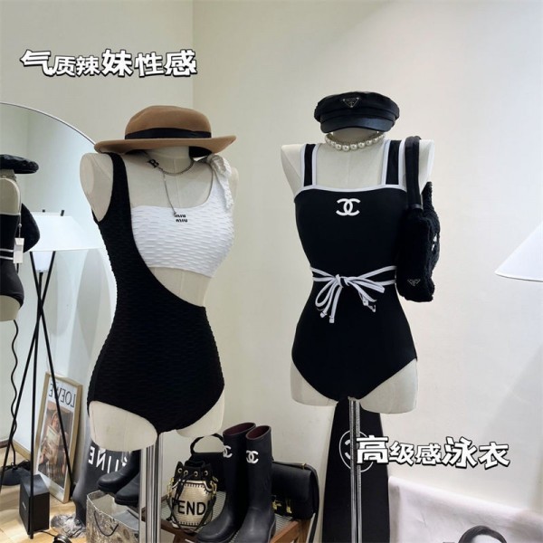 Chanel水着シャネル三角ビキニ ブランド スイムウェア ビーチ