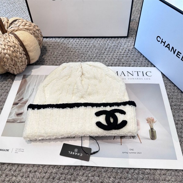 ブランドシャネル ニット帽 女性 ビーニーレディース 秋冬 防寒 Chanel ニットハット 韓国風ビーニー ニットキャップ  小顔効果 ビーニーキャップ 伸縮性 柔らかい 暖かい 毛糸の帽 肌に優しい  