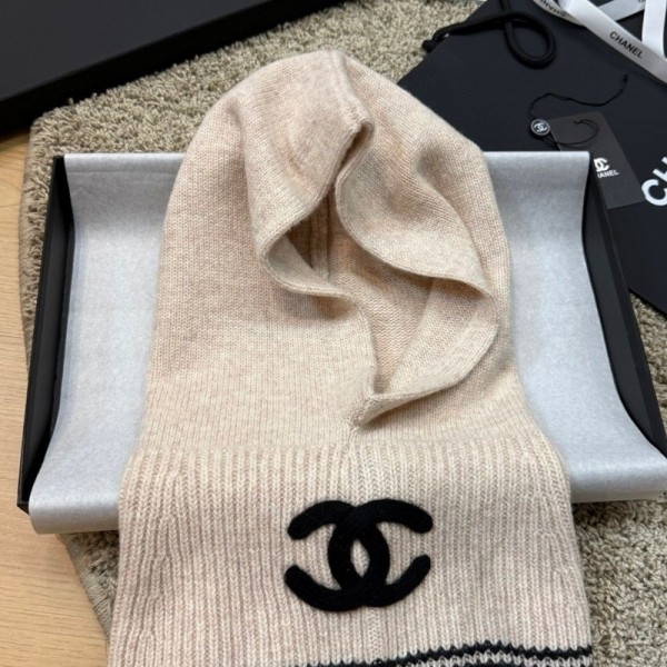 Chanel シャネルハイブランド 秋冬 ニット帽 レディース 冬 バラクラバ 帽子 ネックウォーマー 一体化セット ハット 防寒防風 フェイスカバー ビーニー ニットキャップ 暖かい スノーボード スキー 自転車 釣り 登山 通勤 通学 頭